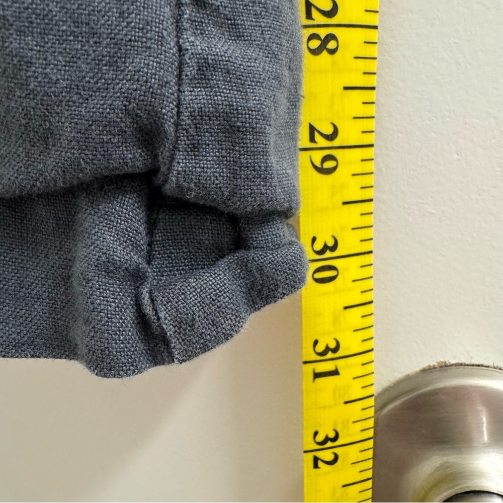 Notperfectlinen NPL linen tunic dress in beautiful blue gray size M/L. Pockets! - Picture 2 of 5